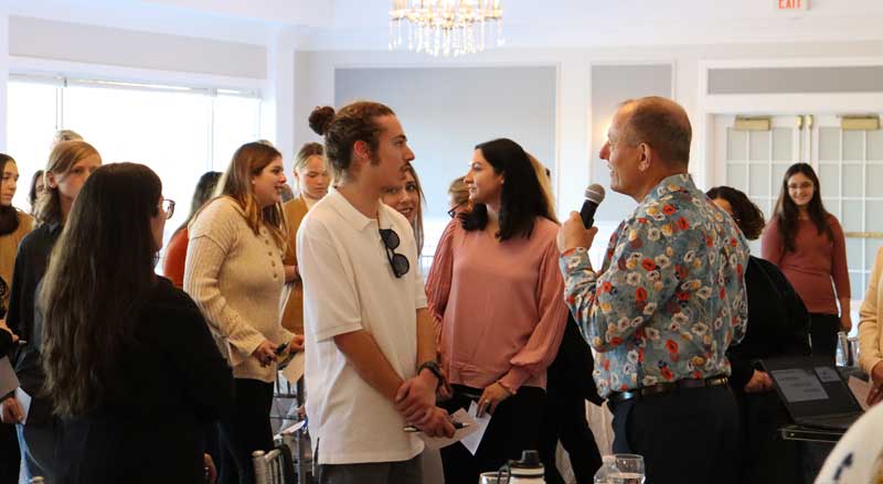 Njswim team members at our Njswim conference with speaker Bruce Sullivan