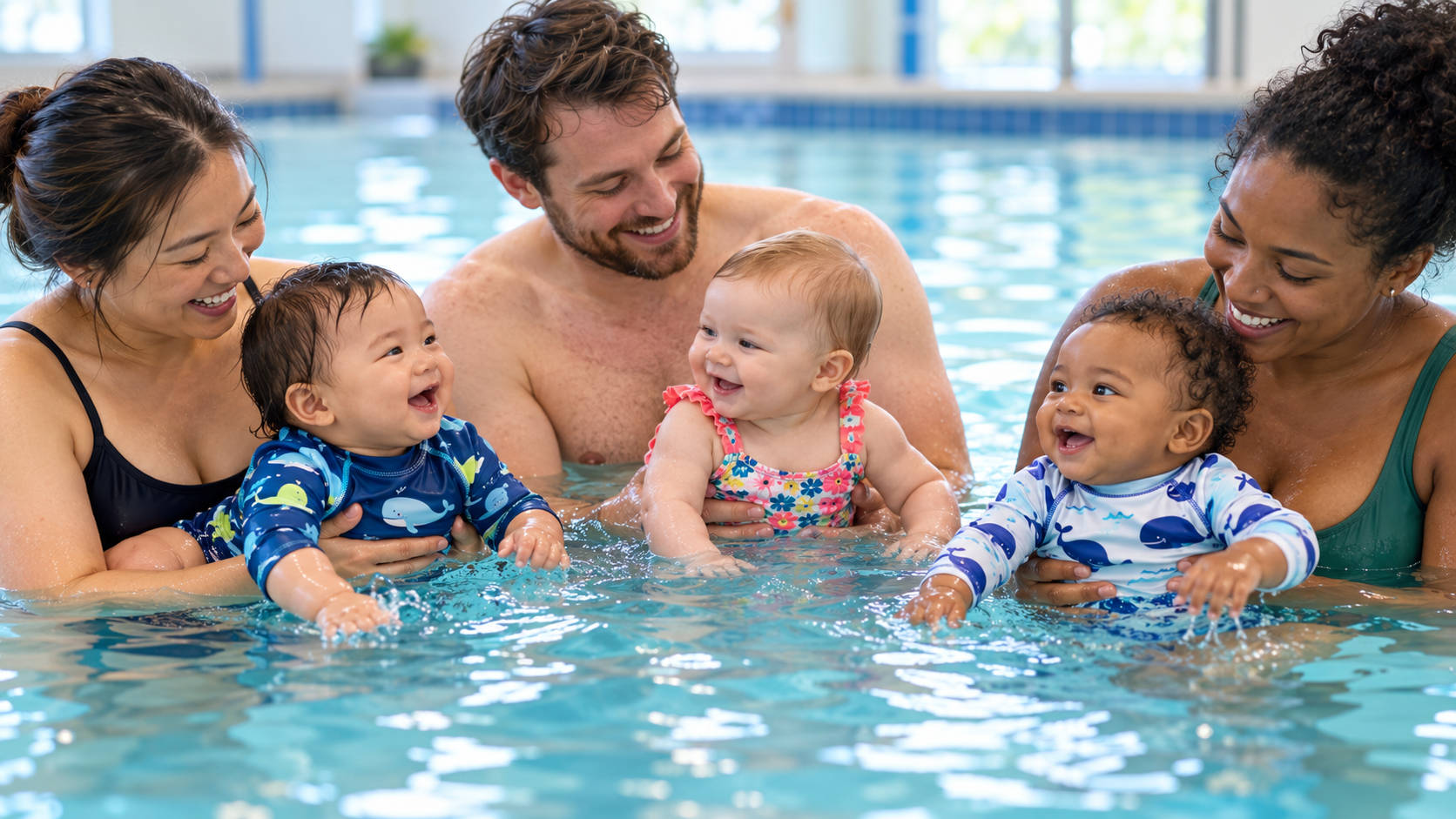 parent & baby swim lessons