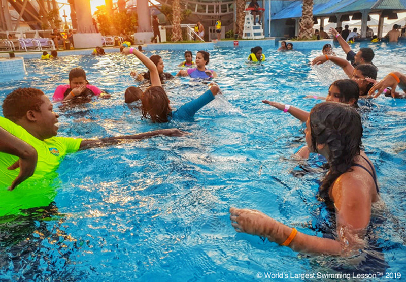 Get Ready for the World’s Largest Swimming Lesson